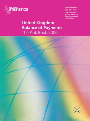 cover image of United Kingdom Balance of Payments 2006